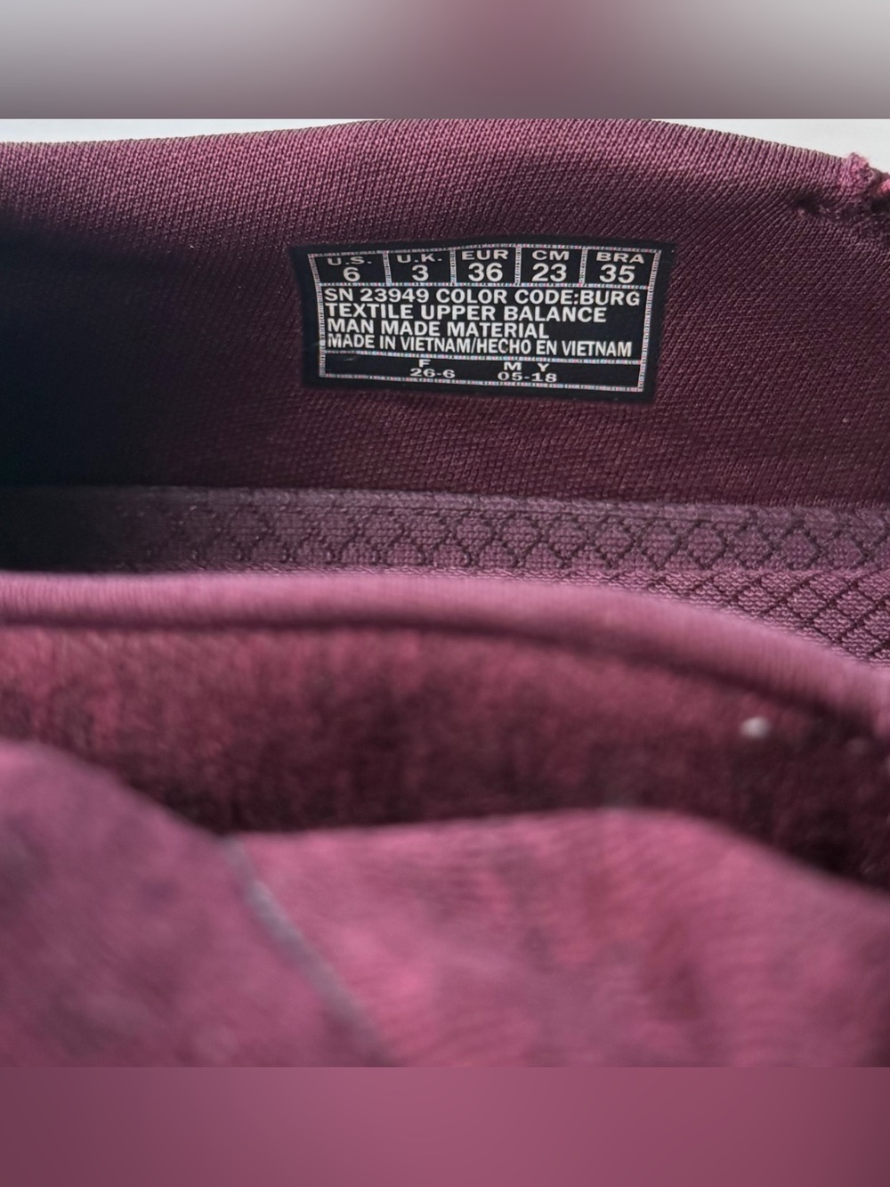 Skechers Burgundy Air Cooled Memory Foam Slip On Bow Accent Shoes 6 Cloud Light - Picture 3 of 8